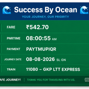 Ocean Tatkal Extension | IRCTC Auto Fill Extension